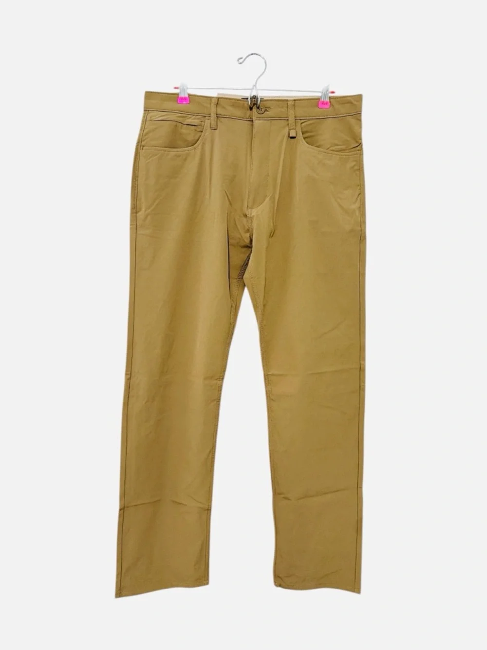 Dockers Pants Go Jean Cut Straight Fit Security Pocket British Khaki Size 34x32